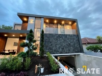 Фасадный камень RKS SLATE Midnight Black Loose