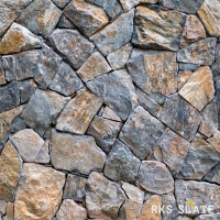 Облицовочный камень RKS SLATE Beige Grey Quartz Loose