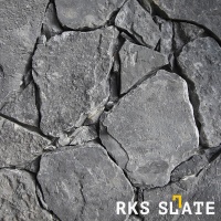 Фасадный камень RKS SLATE Midnight Black Loose